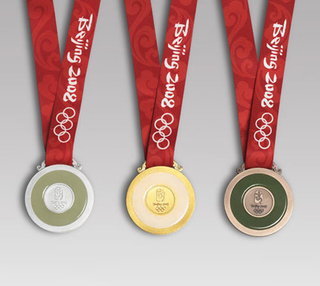 Le medaglie olimpiche a Pechino