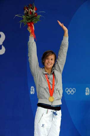 Federica Pellegrini oro nei 200 m stile libero