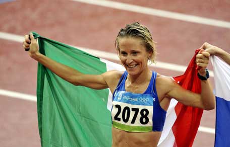 Elisa Rigaudo bronzo nell'Atletica - Marcia 20 Km