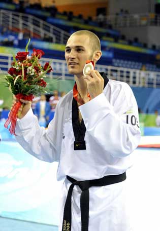 Mauro Sarmiento argento nel Taekwondo 80 Kg