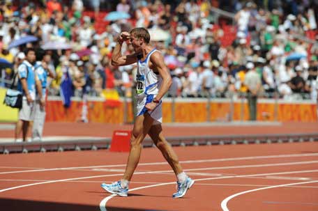 Alex Schwazer oro nell'Atletica - Marcia 50 Km