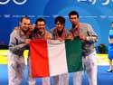 Tagliariol, Confalonieri, Rota e Carozzo bronzo nella Scherma - spada a squadre
