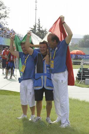 Francesco D'Aniello argento nel Tiro a Volo - Double Trap